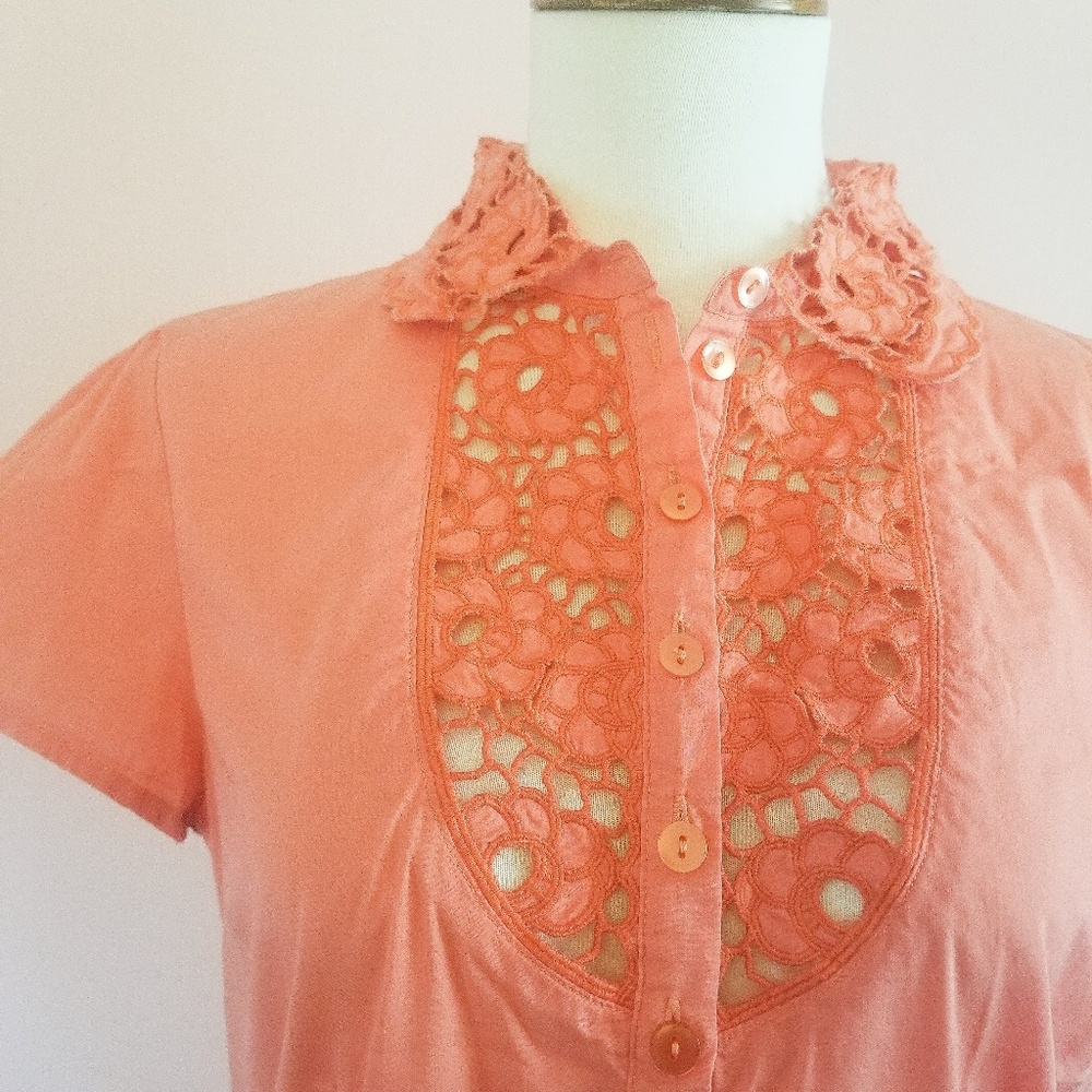 Urban Outfitters | Kimchi Blue Coral Blouse